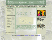 Tablet Screenshot of cerebration.org